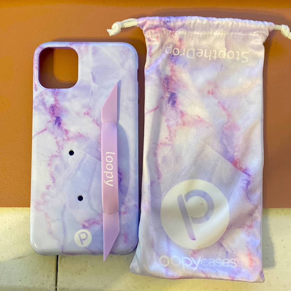 Violet Marble IPhone 11 Pro Max Case